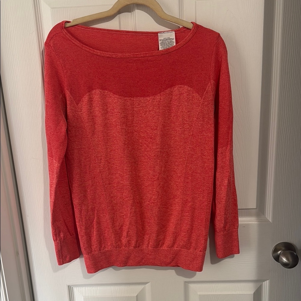 Nike Women's Bright Red Crew Neck Sweater